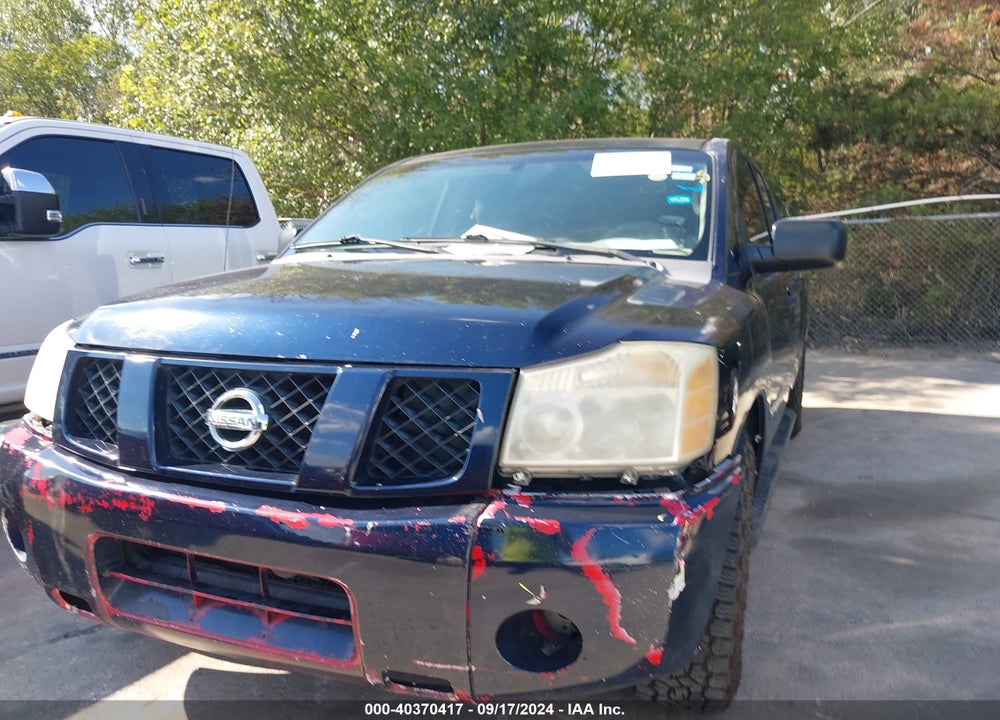 2006 NISSAN TITAN XE VIN: 1N6BA07A26N549972