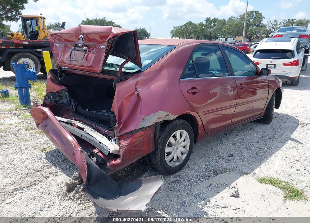 2006 TOYOTA CAMRY LE VIN: 4T1BE32K96U143293