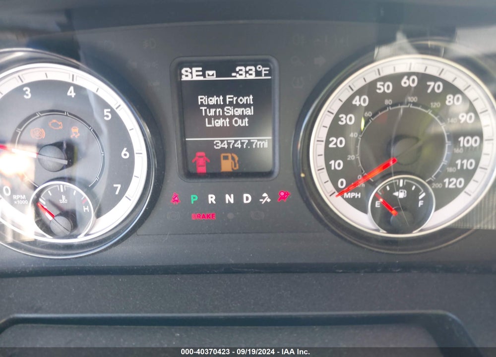 2023 RAM 1500 CLASSIC TRADESMAN 4X4 5'7 BOX VIN: 3C6RR7KT0PG533136