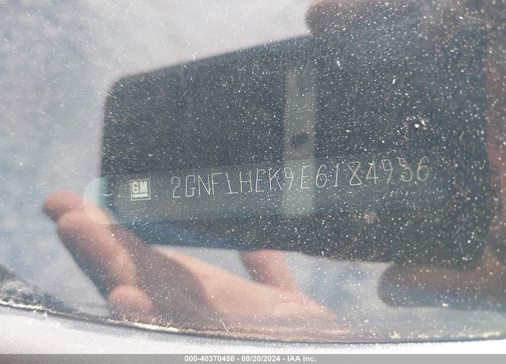 2014 CHEVROLET EQUINOX LTZ VIN: 2GNFLHEK9E6184936