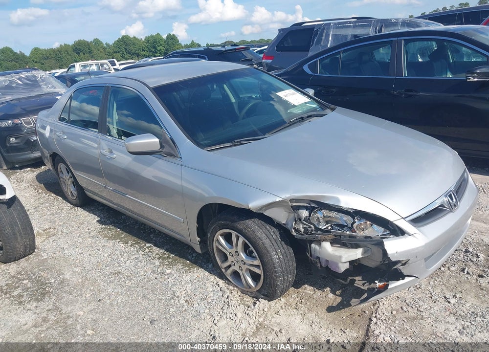 2007 HONDA ACCORD 2.4 SE VIN: JHMCM56357C006514