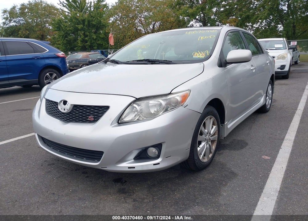 2009 TOYOTA COROLLA S VIN: 2T1BU40E09C059472