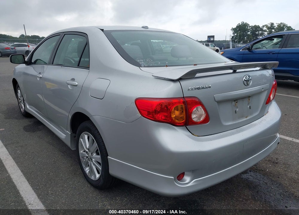 2009 TOYOTA COROLLA S VIN: 2T1BU40E09C059472