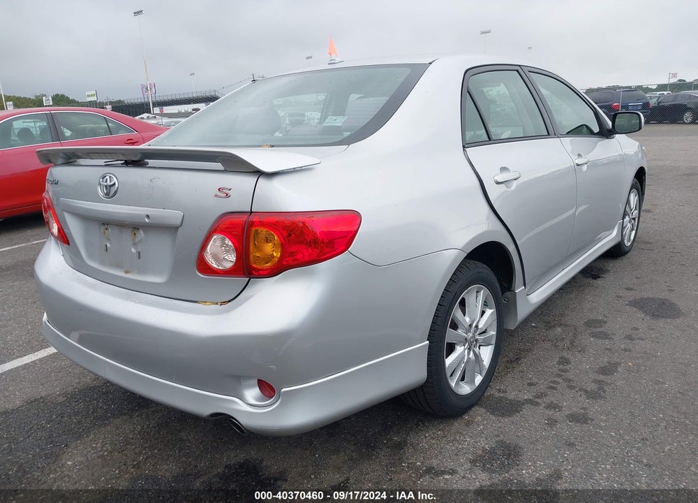 2009 TOYOTA COROLLA S VIN: 2T1BU40E09C059472