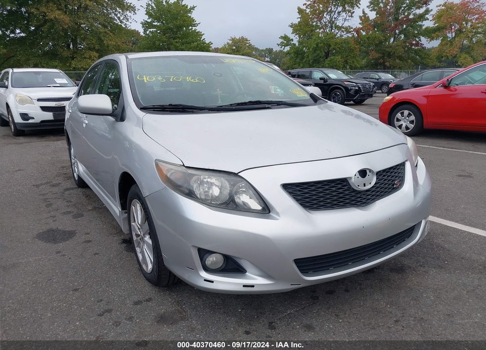 2009 TOYOTA COROLLA S VIN: 2T1BU40E09C059472