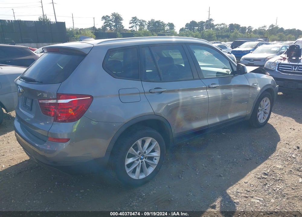 2017 BMW X3 XDRIVE28I VIN: 5UXWX9C59H0D96928