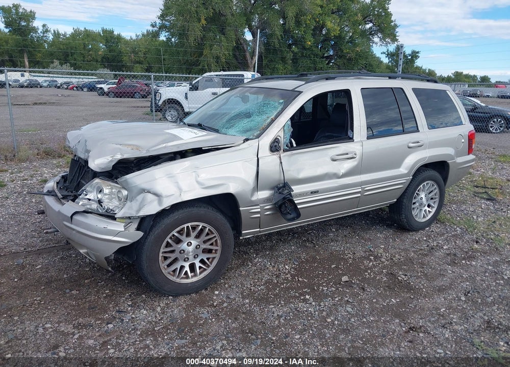 2003 JEEP GRAND CHEROKEE LIMITED VIN: 1J8GW58N13C514249