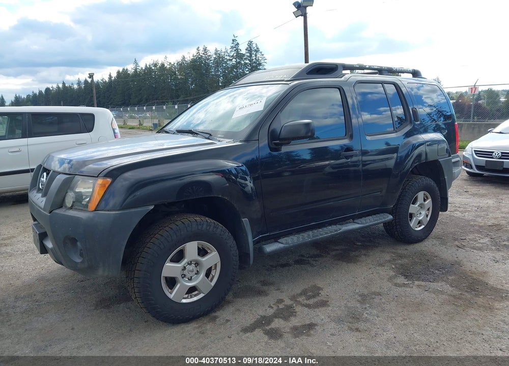 2008 NISSAN XTERRA S VIN: 5N1AN08W38C532640