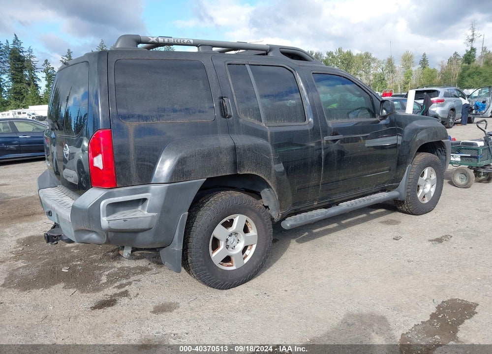 2008 NISSAN XTERRA S VIN: 5N1AN08W38C532640