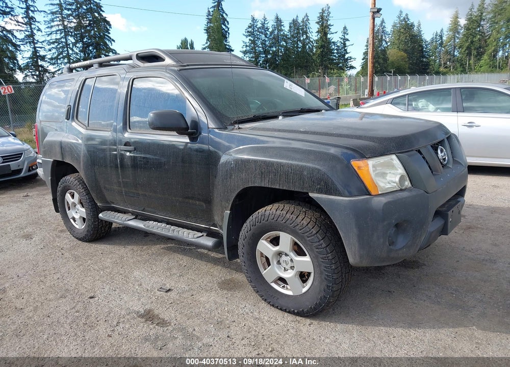 2008 NISSAN XTERRA S VIN: 5N1AN08W38C532640