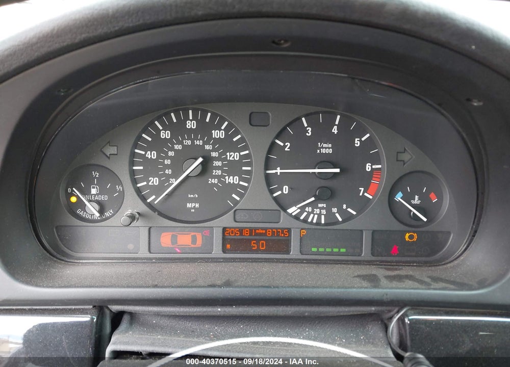 2000 BMW 528IA VIN: WBADM6349YGU14062