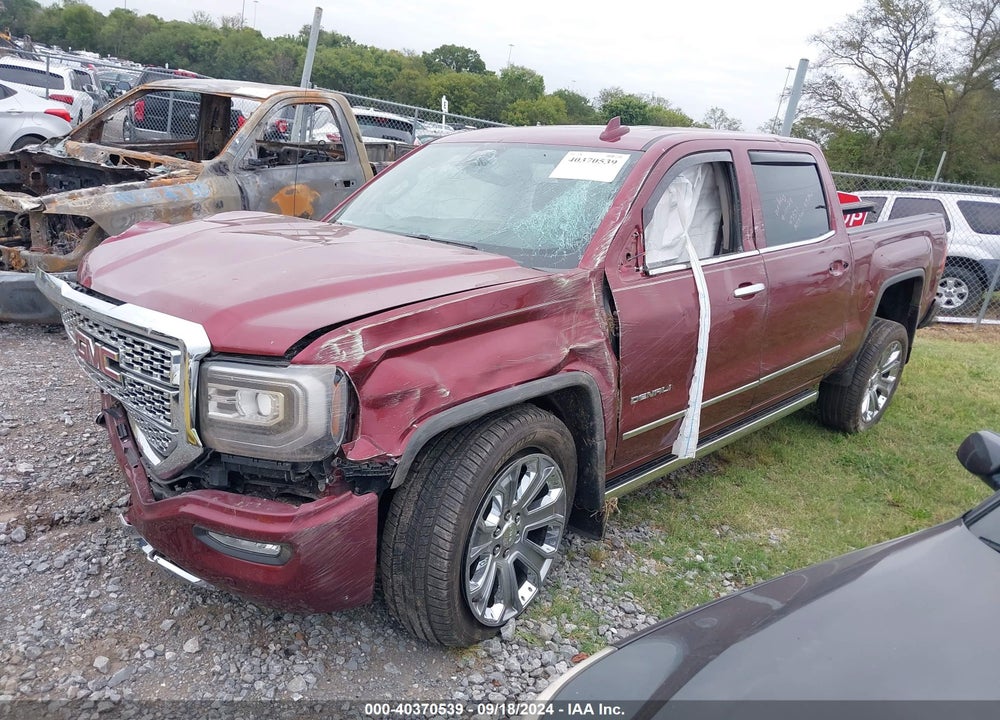 2017 GMC SIERRA 1500 DENALI VIN: 3GTU2PEJ6HG413571