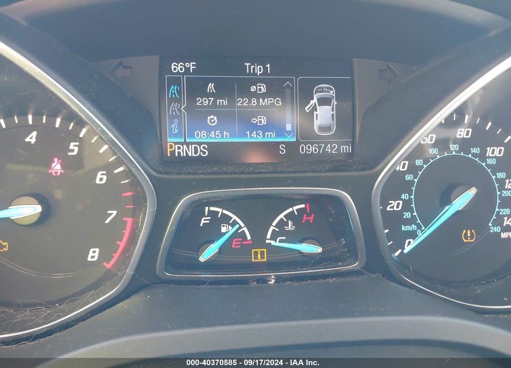 2013 FORD ESCAPE SEL VIN: 1FMCU9HXXDUC60892