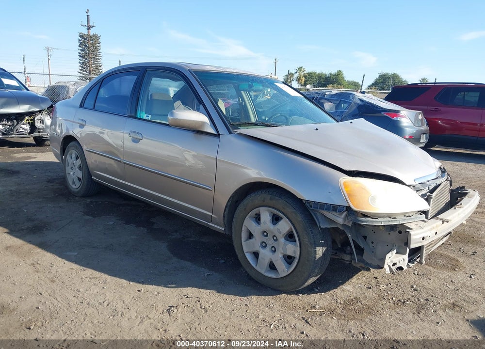 2002 HONDA CIVIC EX VIN: JHMES26732S003500