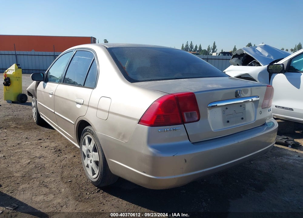 2002 HONDA CIVIC EX VIN: JHMES26732S003500