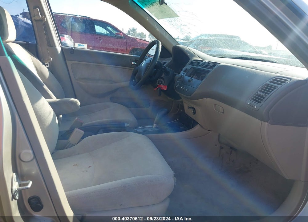 2002 HONDA CIVIC EX VIN: JHMES26732S003500