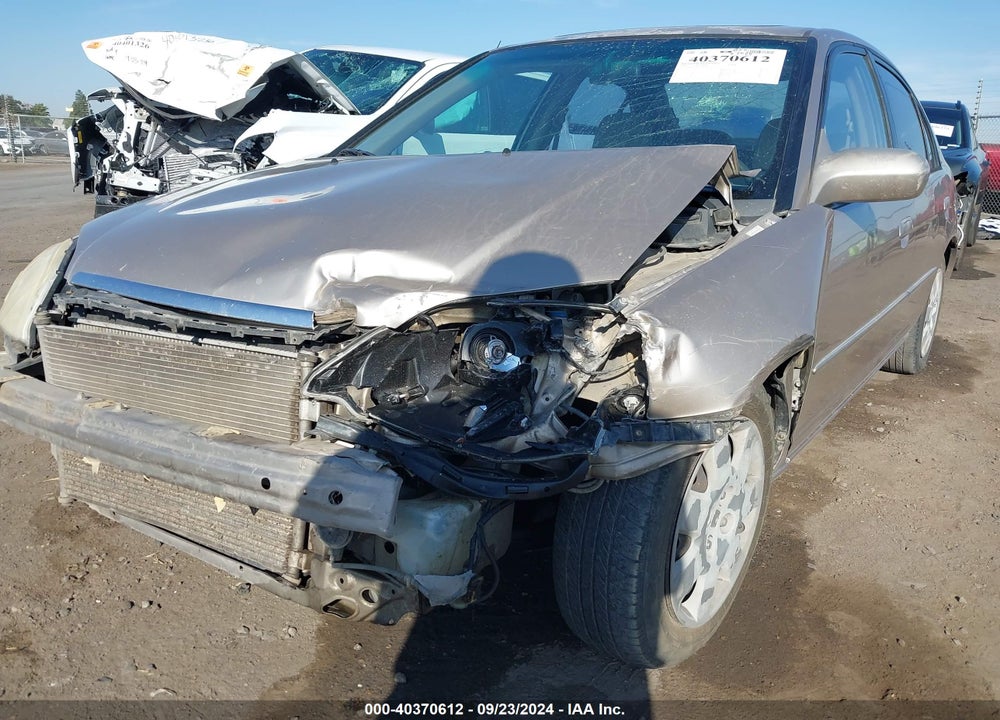 2002 HONDA CIVIC EX VIN: JHMES26732S003500