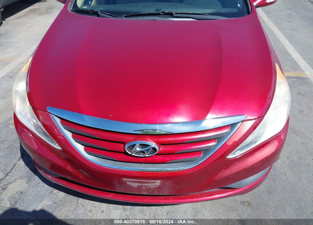 2014 HYUNDAI SONATA GLS VIN: 5NPEB4AC2EH875476
