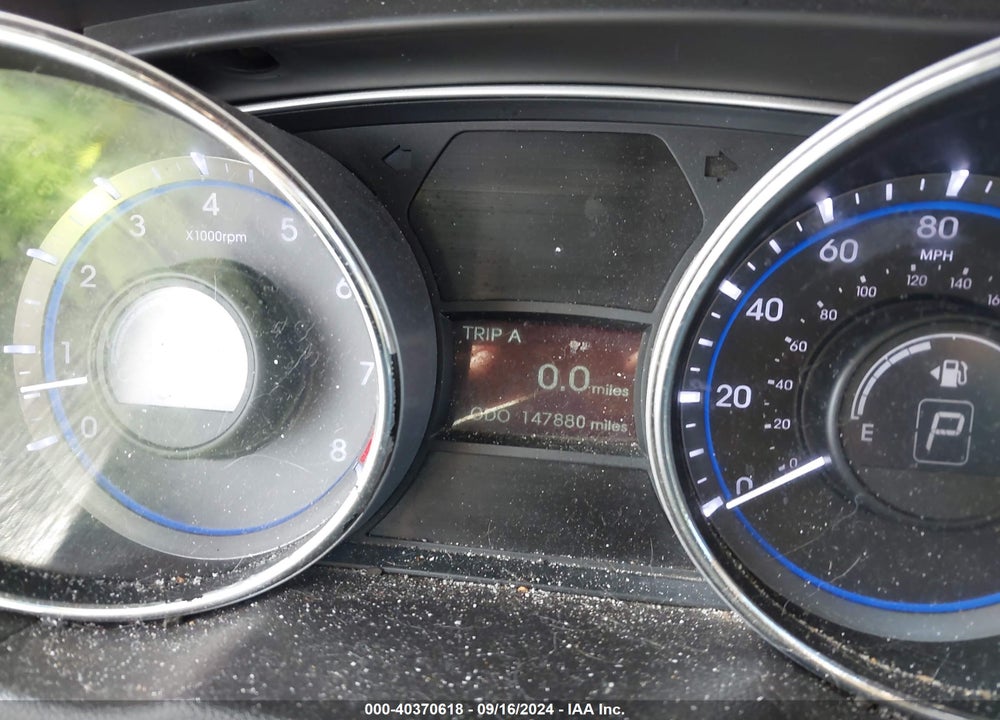 2014 HYUNDAI SONATA GLS VIN: 5NPEB4AC2EH875476