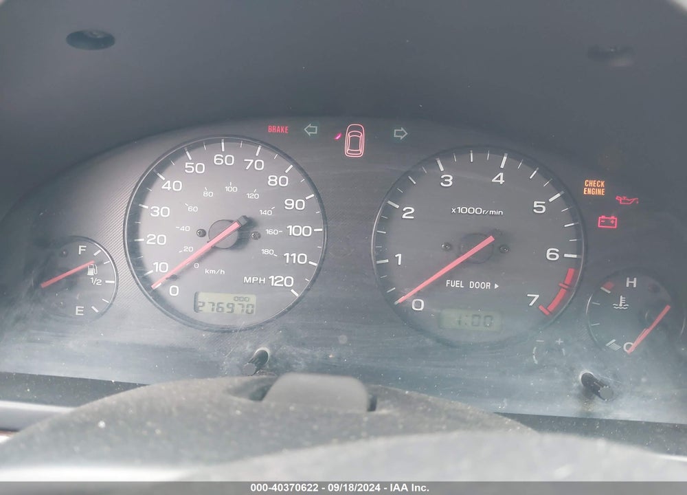 2000 SUBARU OUTBACK LIMITED VIN: 4S3BH6865Y6665076