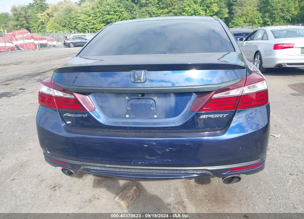 2016 HONDA ACCORD SPORT VIN: 1HGCR2F52GA038143