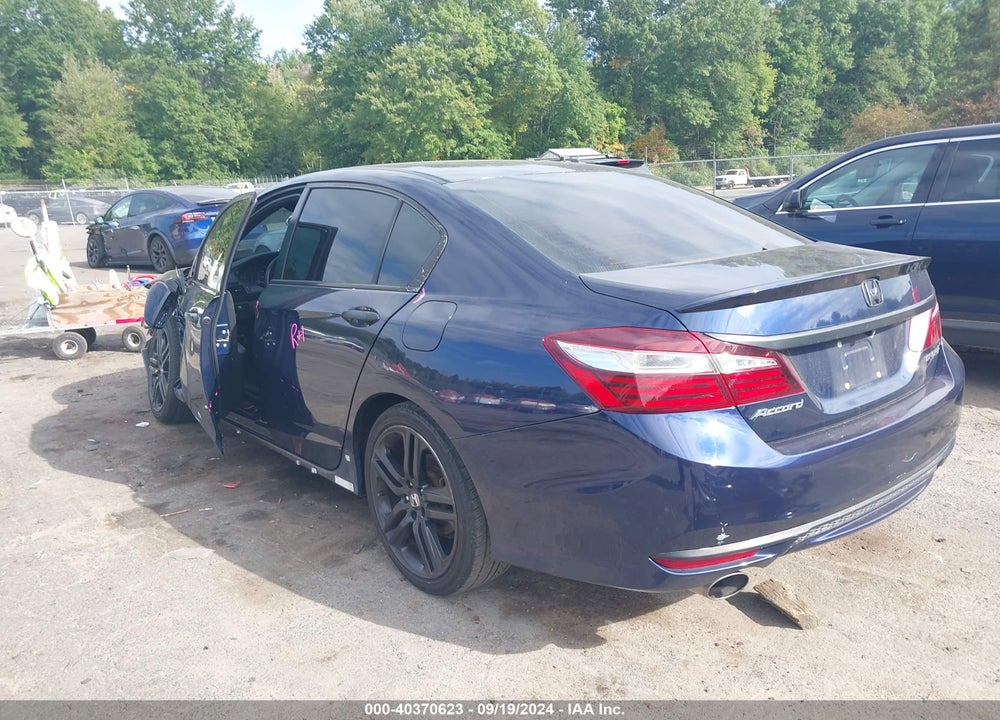 2016 HONDA ACCORD SPORT VIN: 1HGCR2F52GA038143