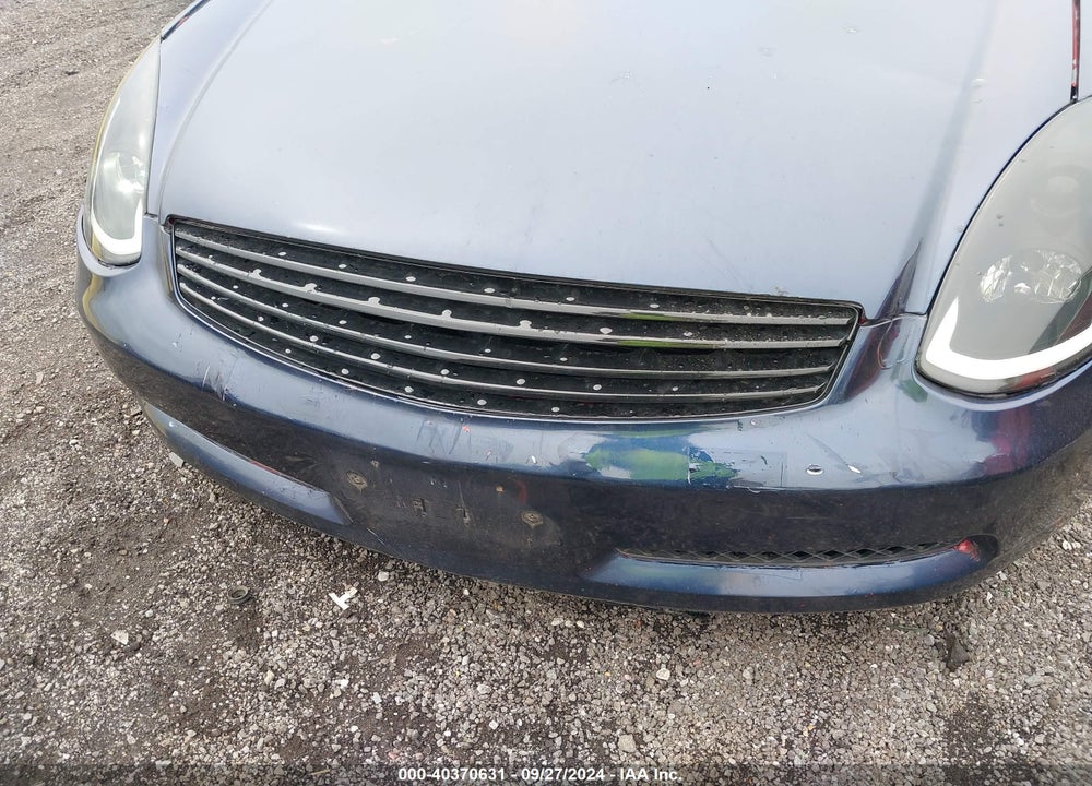 2003 INFINITI G35 BASE W/LEATHER VIN: JNKCV54E73M218482