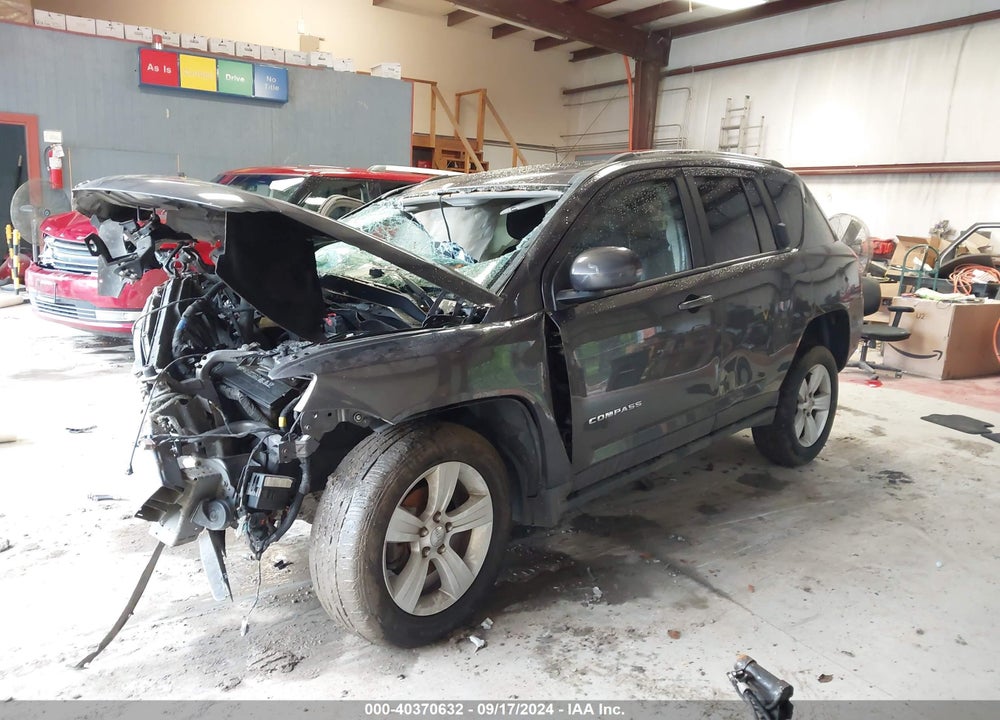 2014 JEEP COMPASS LATITUDE VIN: 1C4NJDEB7ED722585