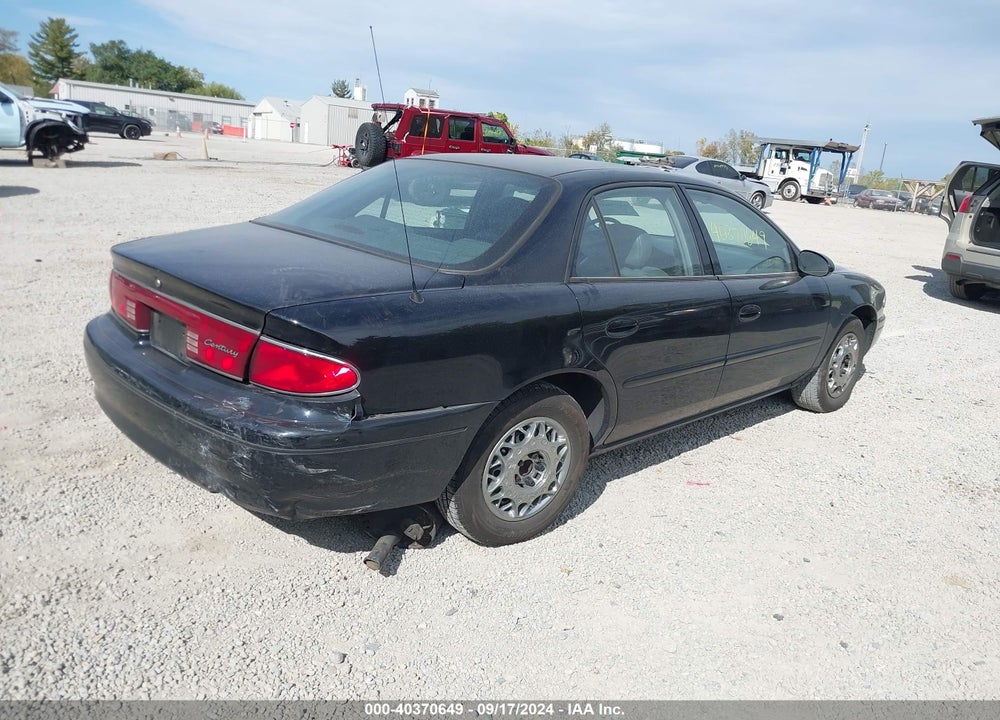 2003 BUICK CENTURY CUSTOM VIN: 2G4WS52J231254109