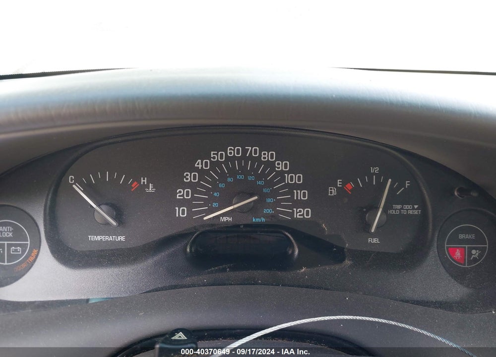 2003 BUICK CENTURY CUSTOM VIN: 2G4WS52J231254109