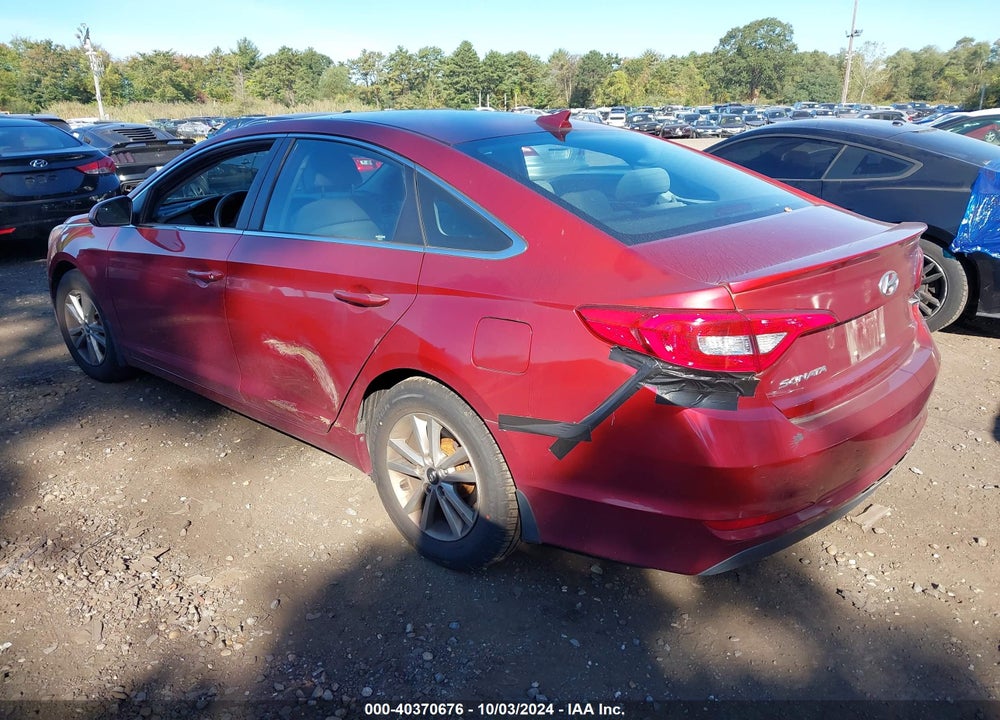 2015 HYUNDAI SONATA SE VIN: 5NPE24AFXFH090702