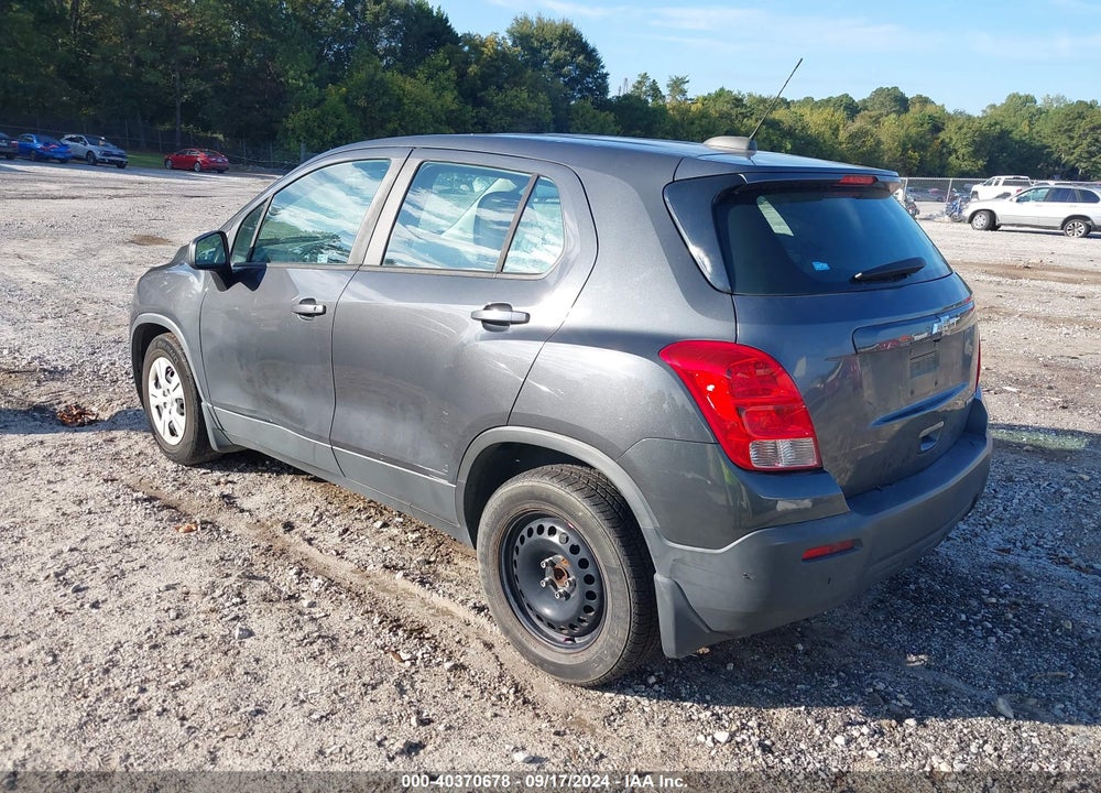 2016 CHEVROLET TRAX 1LS VIN: 3GNCJKSB0GL151770