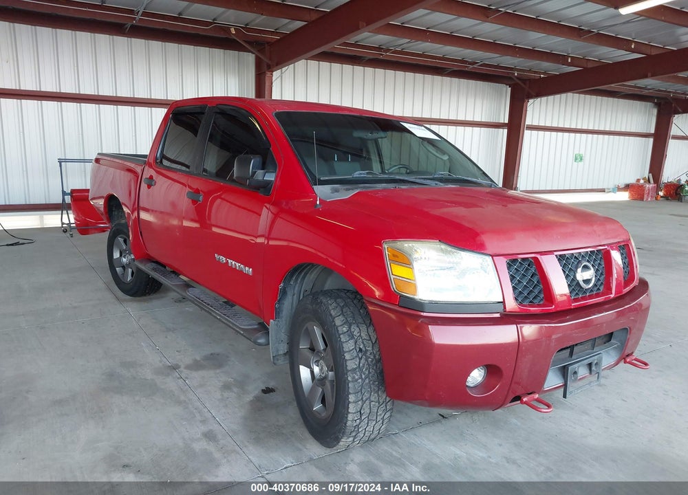 2006 NISSAN TITAN XE VIN: 1N6AA07A66N561523