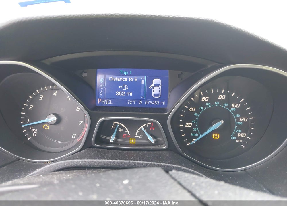 2013 FORD FOCUS SE VIN: 1FADP3F22DL177604