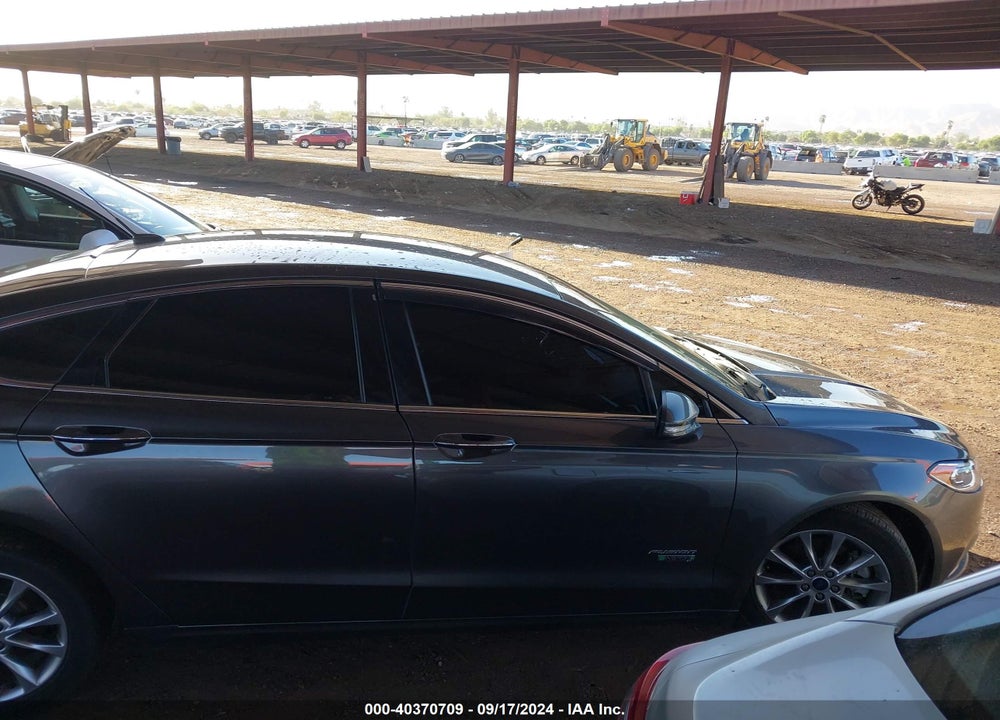 2018 FORD FUSION ENERGI SE LUXURY VIN: 3FA6P0PU3JR205186