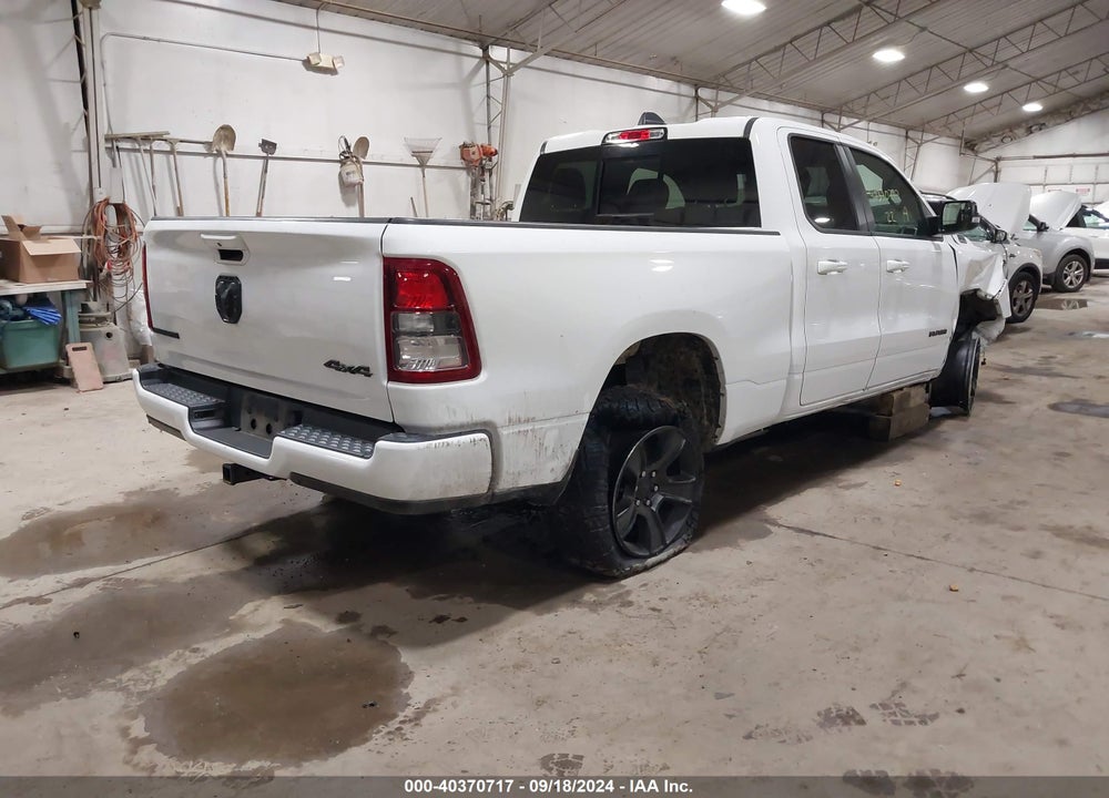 2022 RAM 1500 BIG HORN 4X4 6'4 BOX VIN: 1C6RRFBG4NN287340