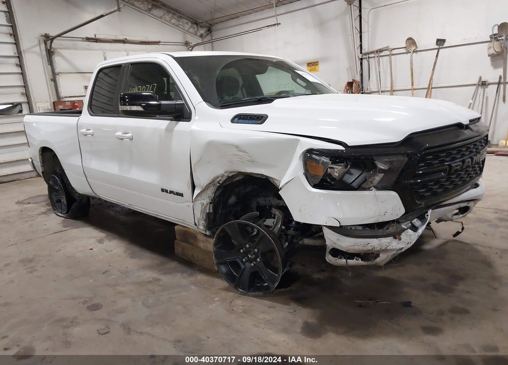 2022 RAM 1500 BIG HORN 4X4 6'4 BOX VIN: 1C6RRFBG4NN287340