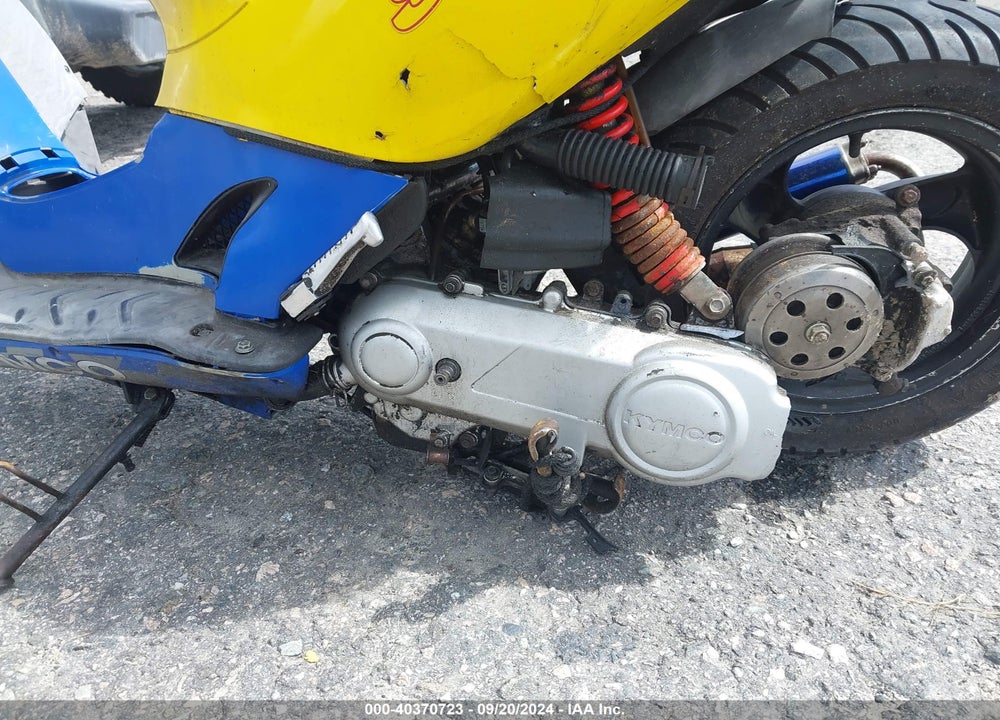 2009 KYMCO USA INC SUPER 9 50 VIN: RFBS1A0459B410764