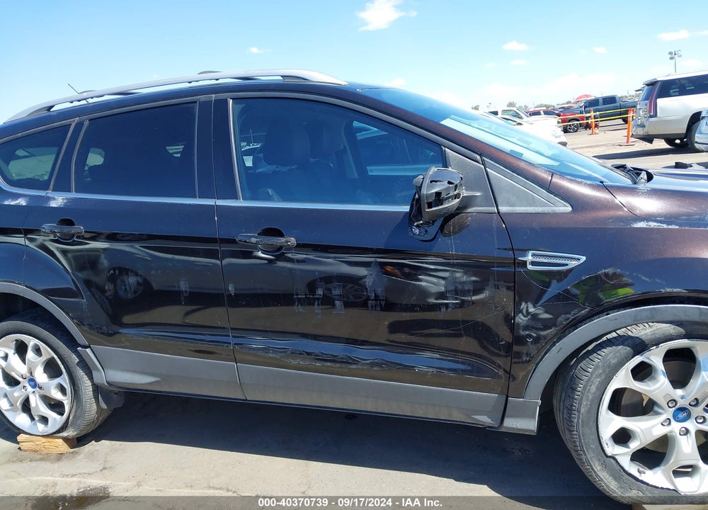 2013 FORD ESCAPE TITANIUM VIN: 1FMCU0J91DUB83756