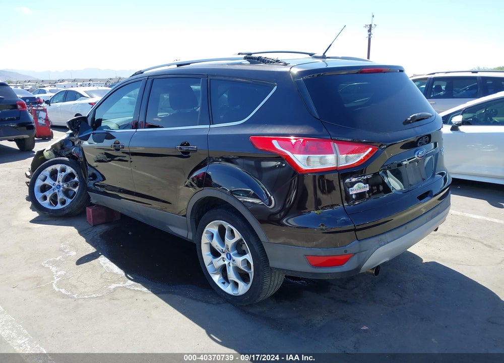 2013 FORD ESCAPE TITANIUM VIN: 1FMCU0J91DUB83756