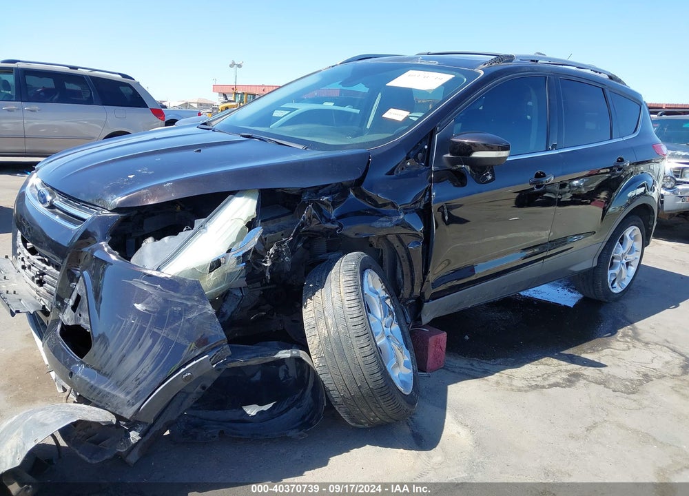 2013 FORD ESCAPE TITANIUM VIN: 1FMCU0J91DUB83756