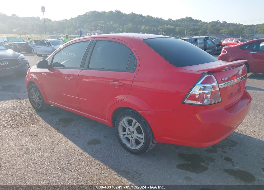 2011 CHEVROLET AVEO 2LT VIN: KL1TG5DE1BB129701