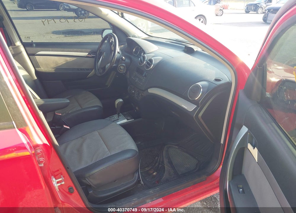 2011 CHEVROLET AVEO 2LT VIN: KL1TG5DE1BB129701
