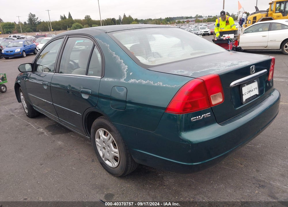 2002 HONDA CIVIC LX VIN: 2HGES16512H513704