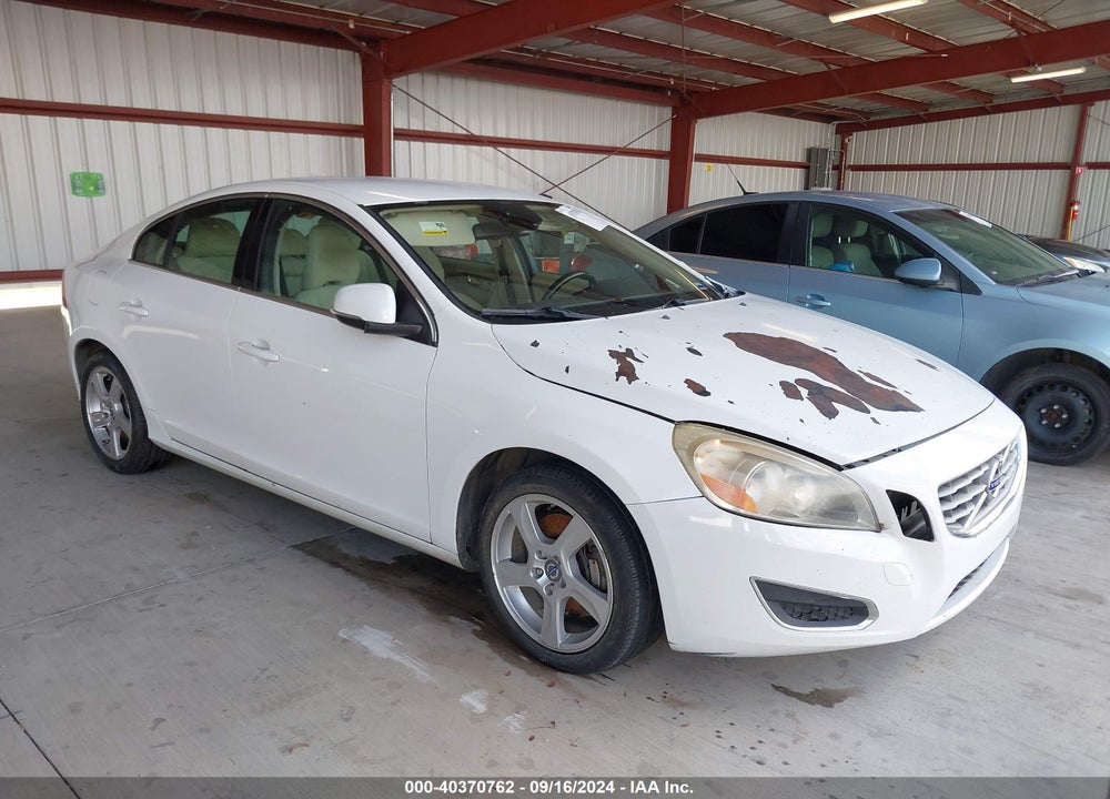 2012 VOLVO S60 T5 VIN: YV1622FS6C2040157
