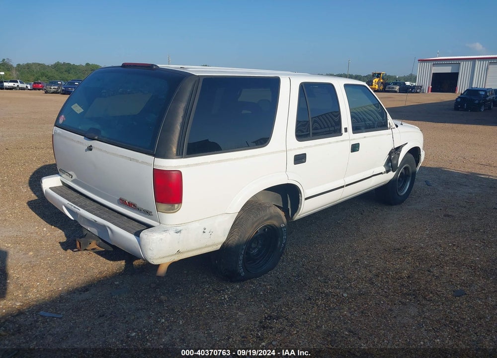 1996 GMC JIMMY VIN: 1GKCS13WXT2543026