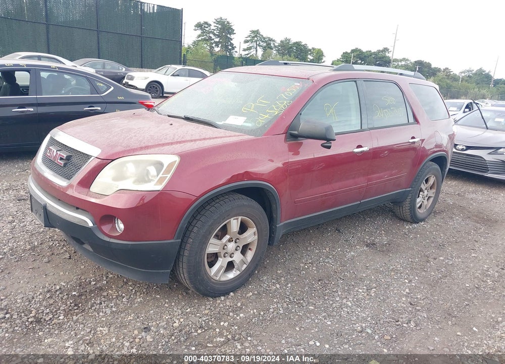2011 GMC ACADIA SLE VIN: 1GKKRPEDXBJ338476