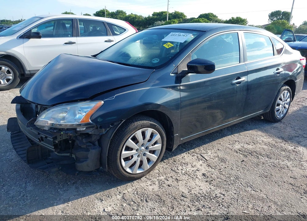 2014 NISSAN SENTRA SV VIN: 3N1AB7AP5EY266133