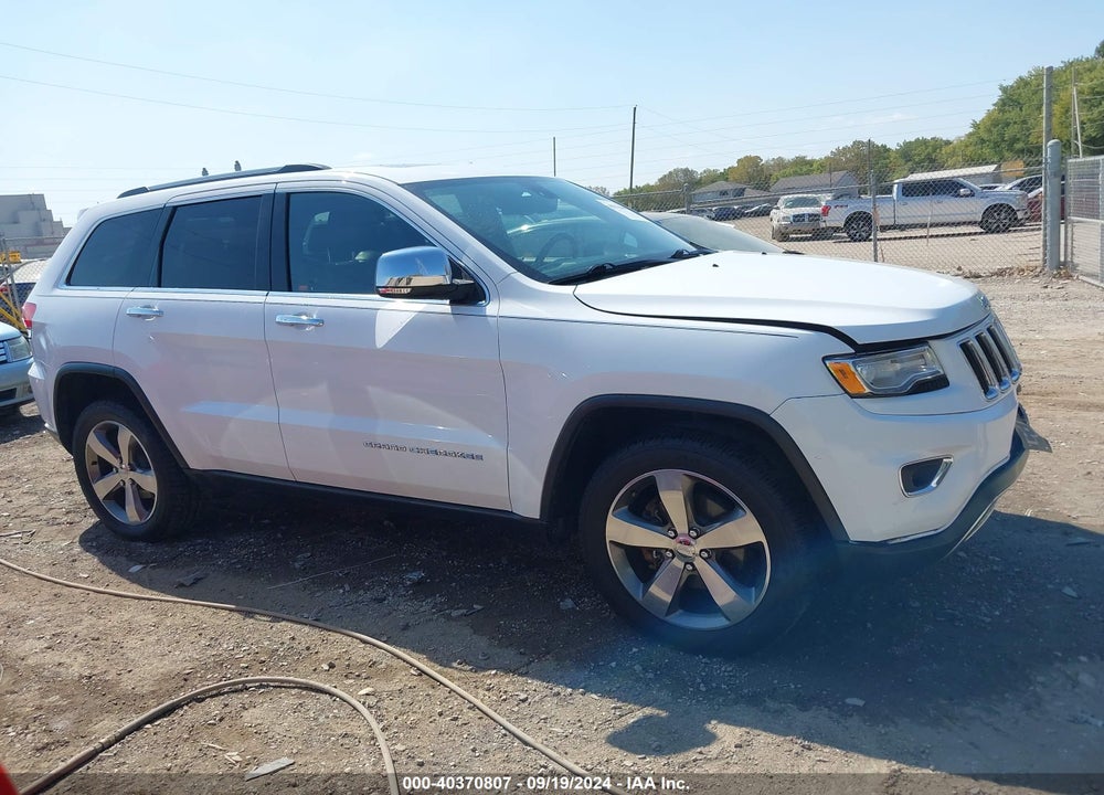 2014 JEEP GRAND CHEROKEE LIMITED VIN: 1C4RJFBG5EC540290