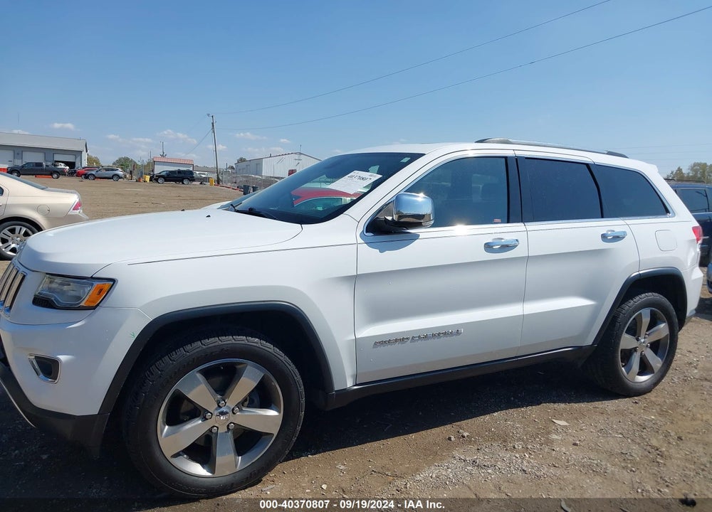 2014 JEEP GRAND CHEROKEE LIMITED VIN: 1C4RJFBG5EC540290